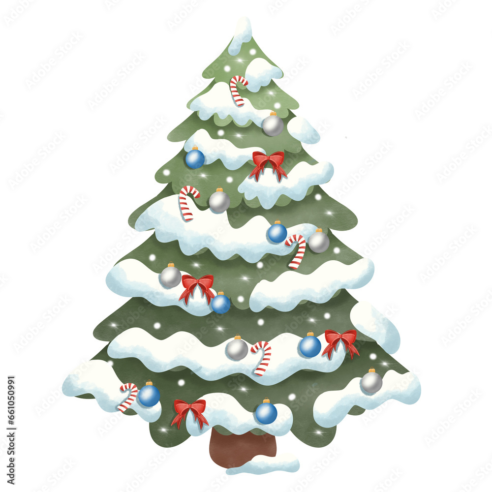 decorated christmas tree decorated christmas tree