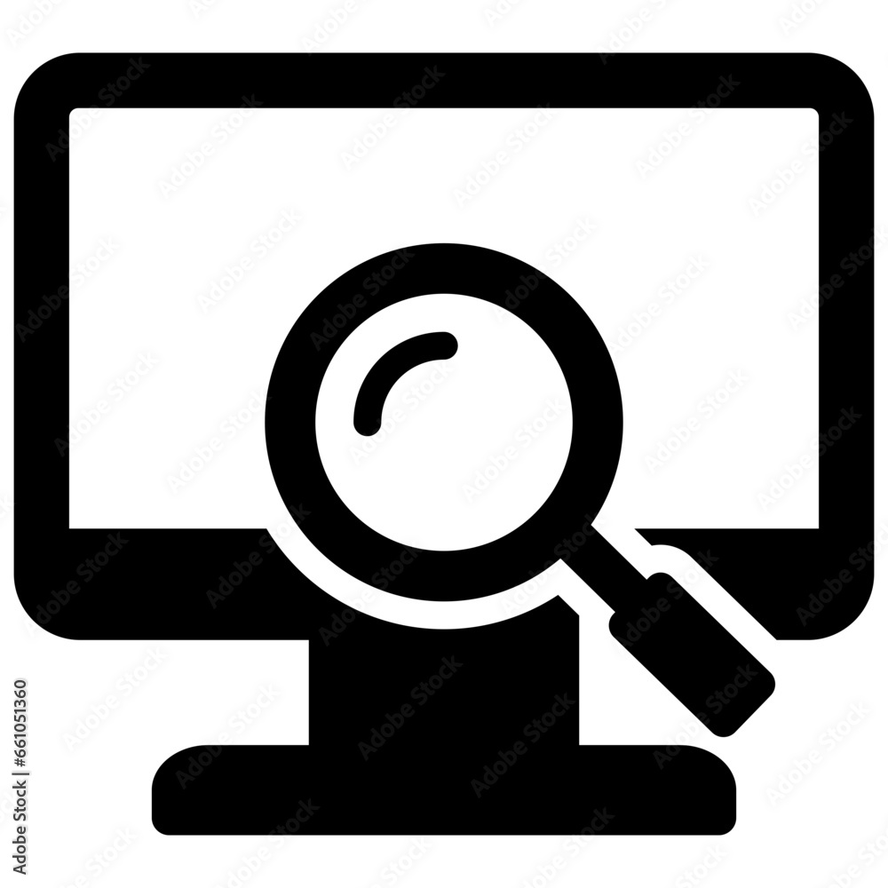 Search Glyph Icon Search Glyph Icon