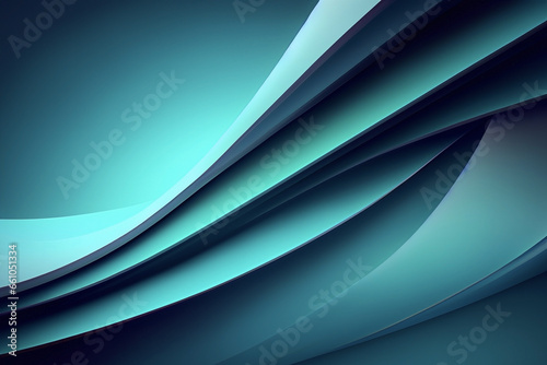 Abstract fluid flow curve iridescent holographic neon, colorful background 3d render. Gradient design element for backgrounds, banners, wallpapers, posters and covers.
