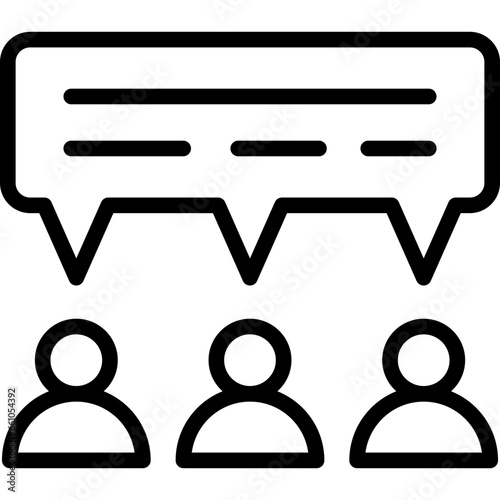 Discussion Outline Icon