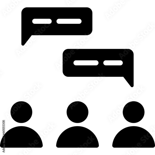 Discussion Glyph Icon