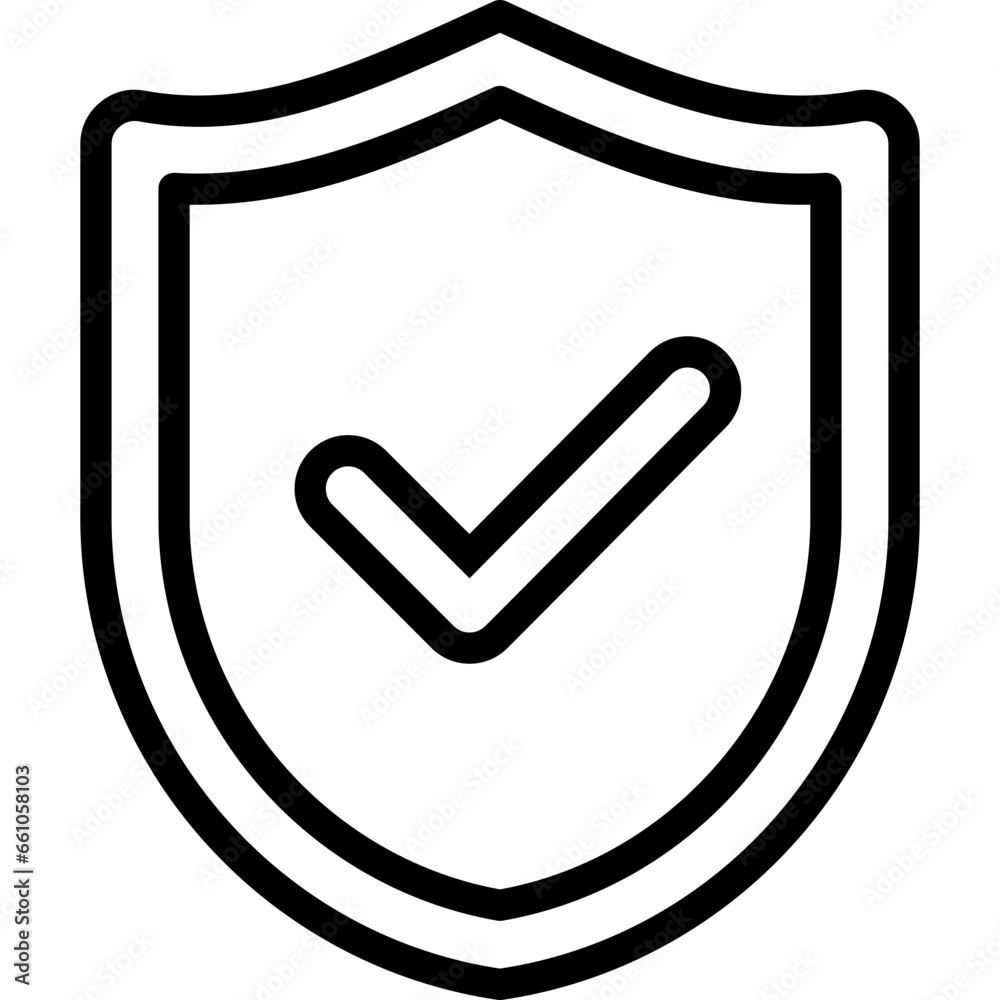 Insurance Outline Icon Insurance Outline Icon
