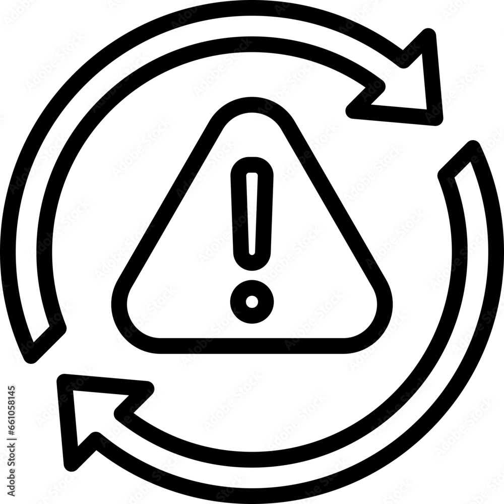 Process Outline Icon Process Outline Icon