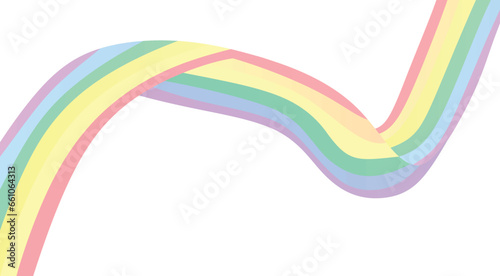 LGBT banner isolated. vector illustration