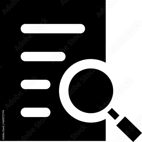 Document Glyph Icon