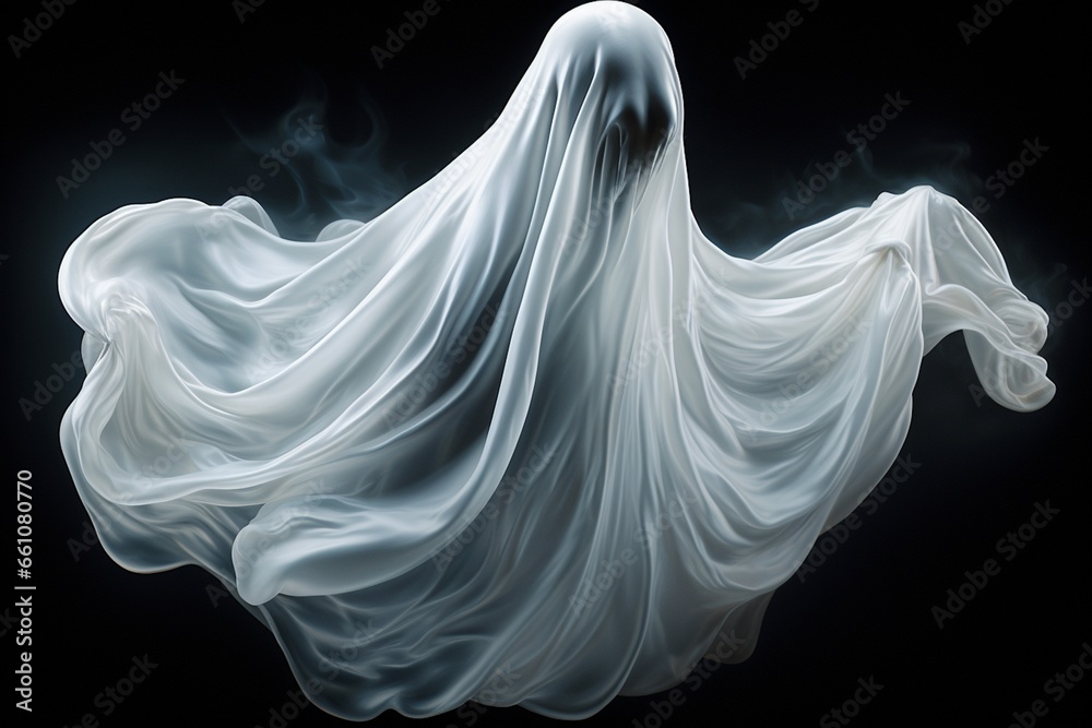 Fototapeta premium A Halloween Ghost, Created with Generative AI