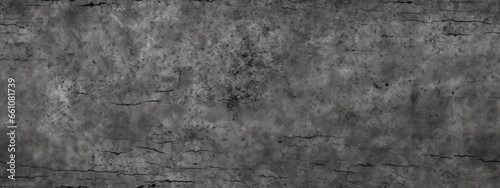 Seamless coarse gritty film grain photo overlay. Vintage dark grey speckled static noise background texture. Grungy streaked, stained and worn distressed sandpaper backdrop