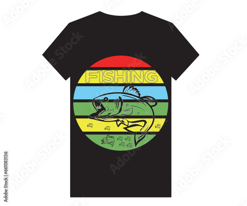 best fishing tshirt | top fishing typography t shirt design 