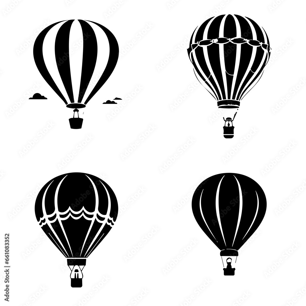 hot air balloons