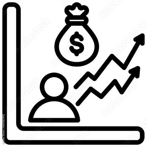 Market Maker Outline Icon