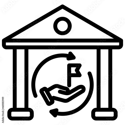 Lead Underwriter Outline Icon