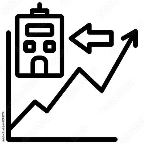 Treasury Stock Outline Icon