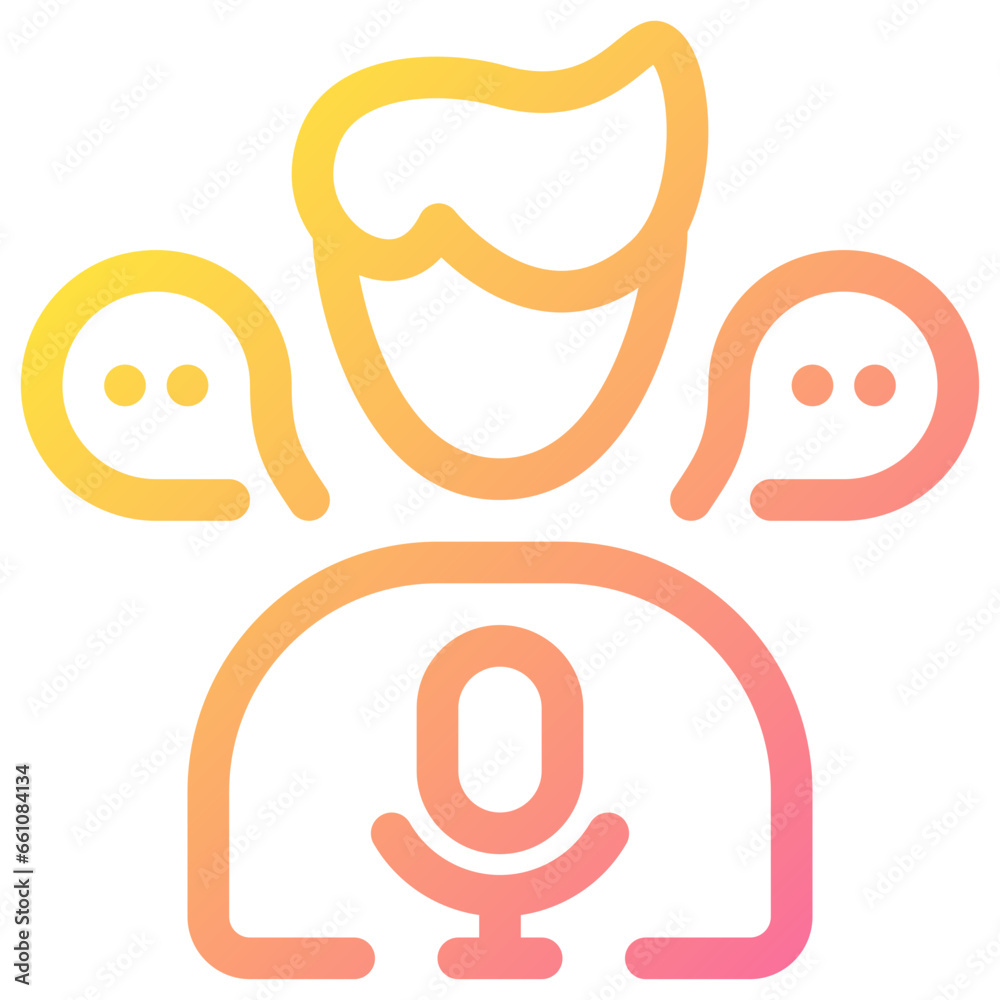 broadcast 3d icon illustration broadcast 3d icon illustration