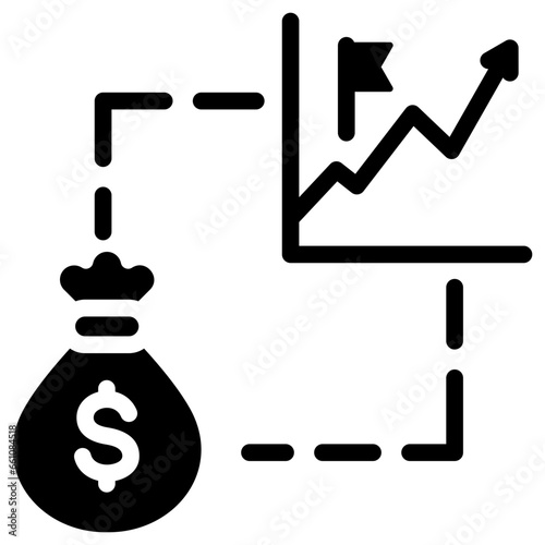 Pre Ipo Financing Glyph Icon
