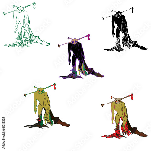 Tascoon. Wandering mysterious creature.