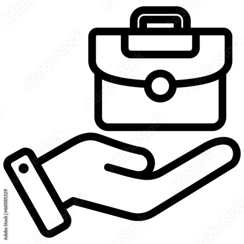 Employment Outline Icon