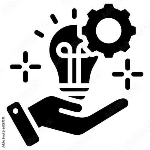 Innovation Glyph Icon