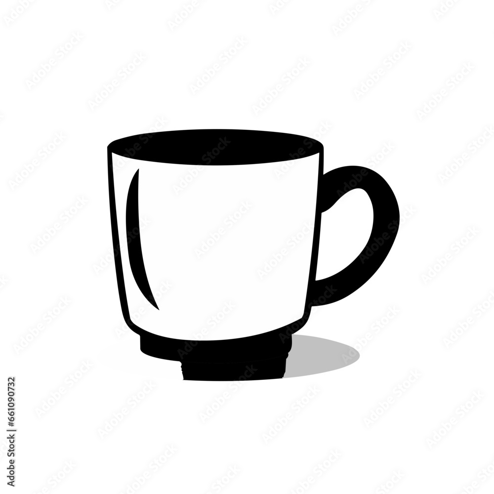 black coffee cup