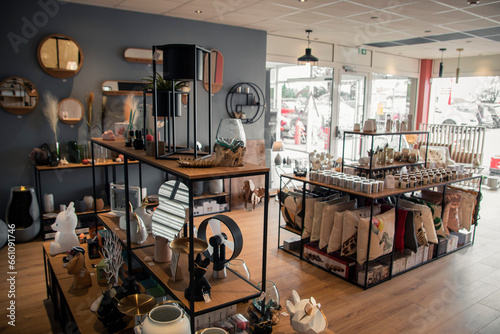 Les Objets Décoratif dans le Magasin Design