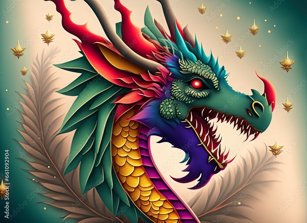 2024 dragon year, new year of the dragon, dragon year, wallpaper dragon