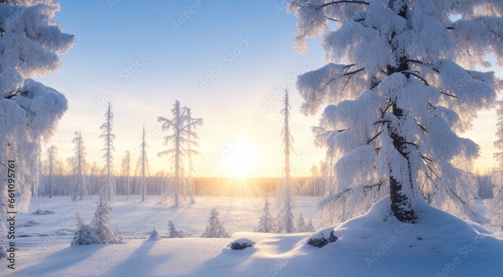 winter sunset in the mountains, sunset in the mountains, winter scene in the forest, winter in mointain forest, winter seasone, snow on the trees in the forest