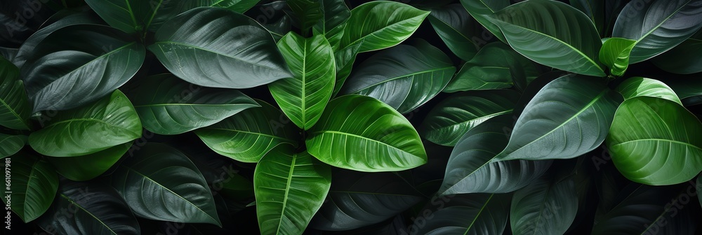banner dark Bali style template green background, exotic tropical wall with green leaves , abstract dark floral pattern green lianas interweavings, monstera. banner dark Bali style template green background, exotic tropical wall with green leaves , abstract dark floral pattern green lianas interweavings, monstera.