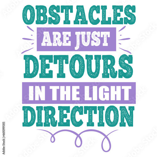 obstacles are just detours in the light direction svg