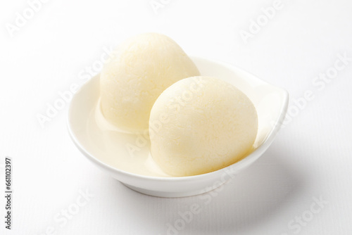 Rasgulla a bengali sweet made from diary or  milk