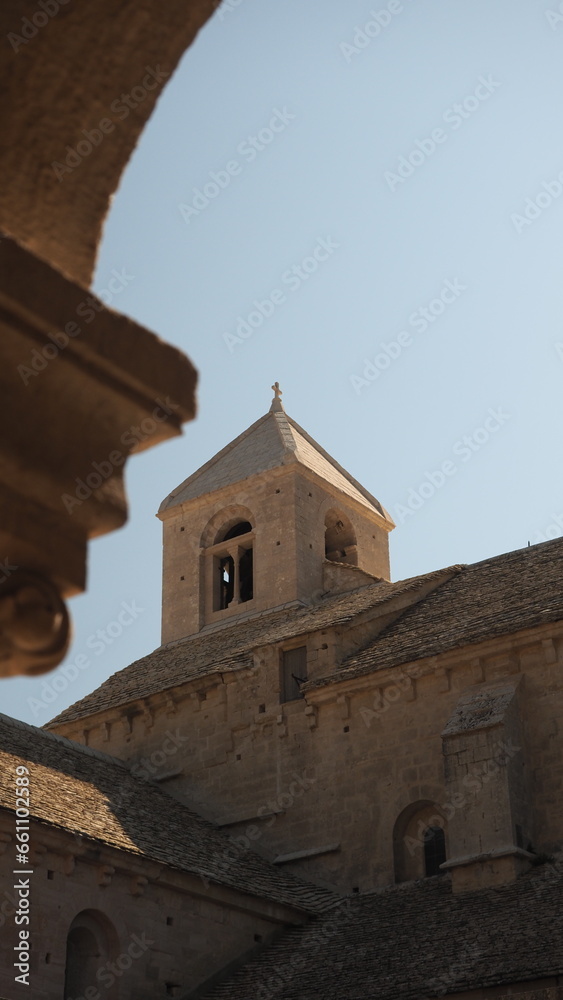 An ancient monastery Abbaye Notre-Dame de Senanque ( Abbey of Senanque). Vaucluse, France