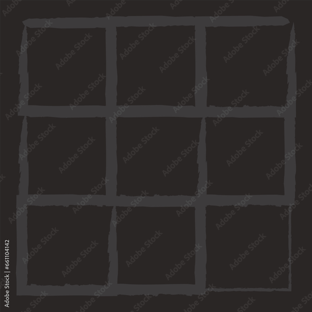 Grunge square and rectangle frames. Ink empty black boxes set. Rectangle borders collections. Rubber square stamp imprint. Vector illustration isolated on white background.
