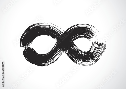 infinity symbol vector graphic design