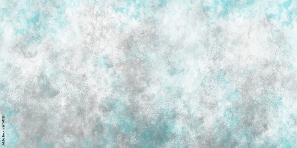 Virid or blue color paper texture pattern Old turquoise wall covered with uneven plaster Designed grunge paper texture