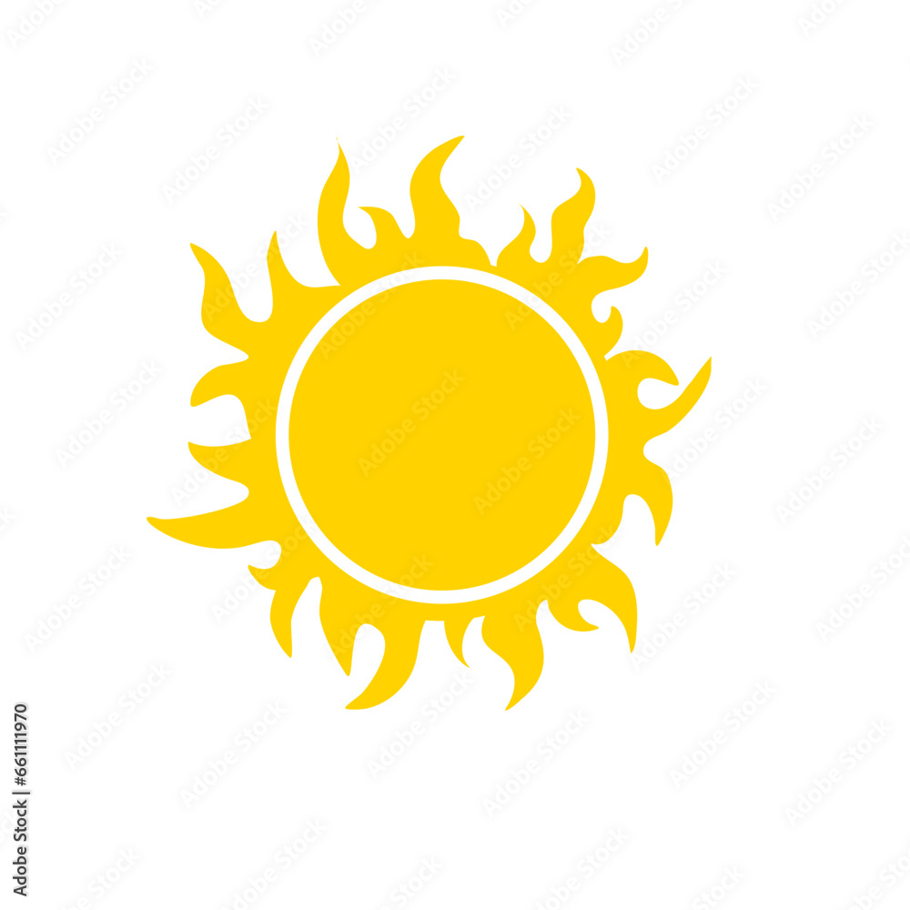 sun shining vector doodle sun shining vector doodle