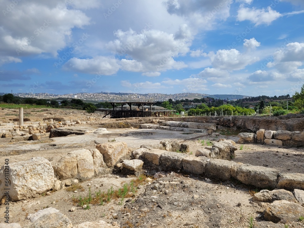 ruins of ancient Israel