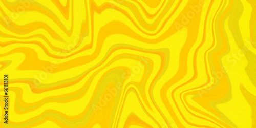 Abstract seamless bright yellow smooth ripple linen fabric texture background, Modern yellow or orange background with wavy lines, Stylist yellow texture with space for any text or design.