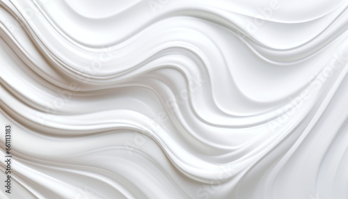 A background highlighting a creamy white cosmetic product, accentuating its elegance and allure.
