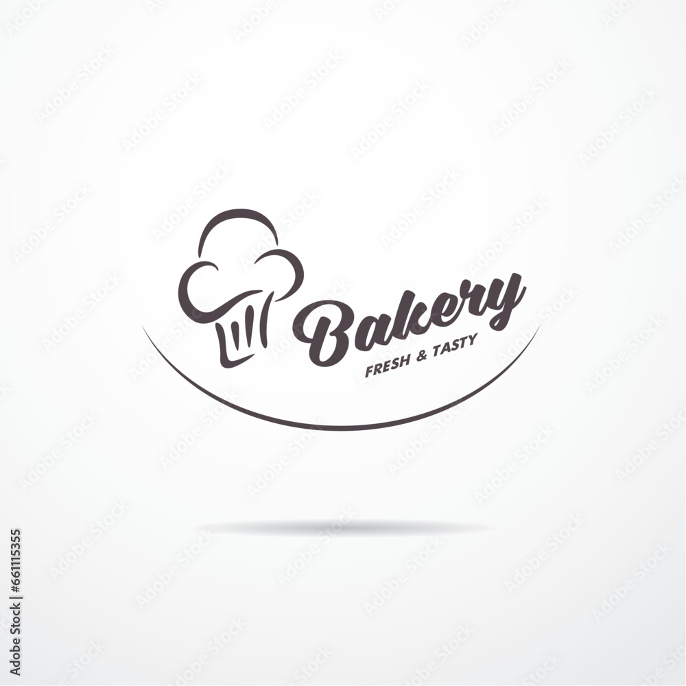 baking logo vector graphic design