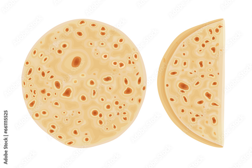 tortillas on white background. Vector eps 10. Perfect for wallpaper or design elements tortillas on white background. Vector eps 10. Perfect for wallpaper or design elements
