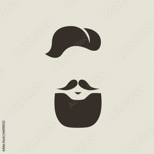 silhouette of men vector illistration