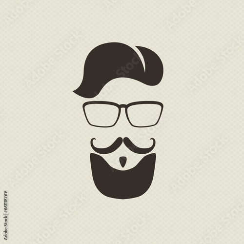 silhouette of men vector illistration