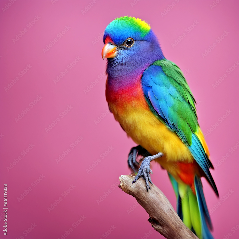 colorful bird, colored bird, rainbow bird, bird, rainbow lorikeet on branch, parrot, cute, beautiful, rainbow lorikeet parrot