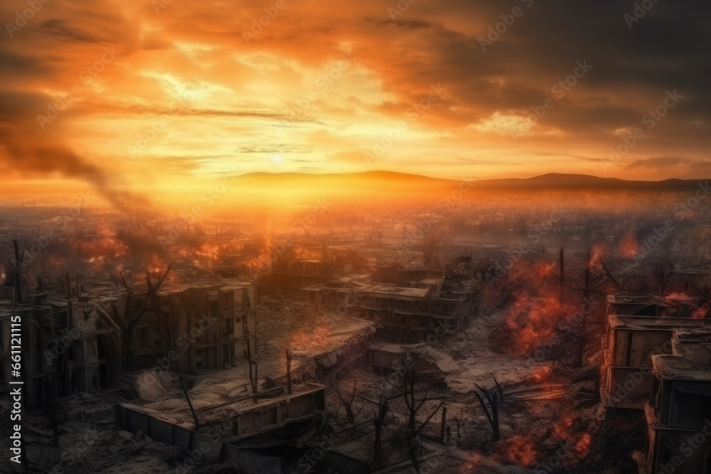 Post-apocalypse, world after nuclear war Post-apocalypse, world after nuclear war