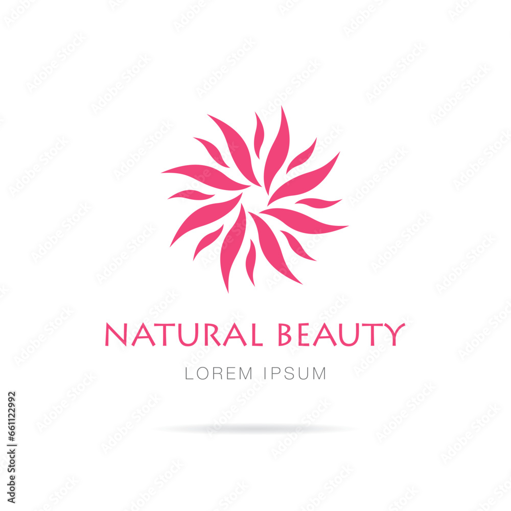 spa beauty logo layout design spa beauty logo layout design