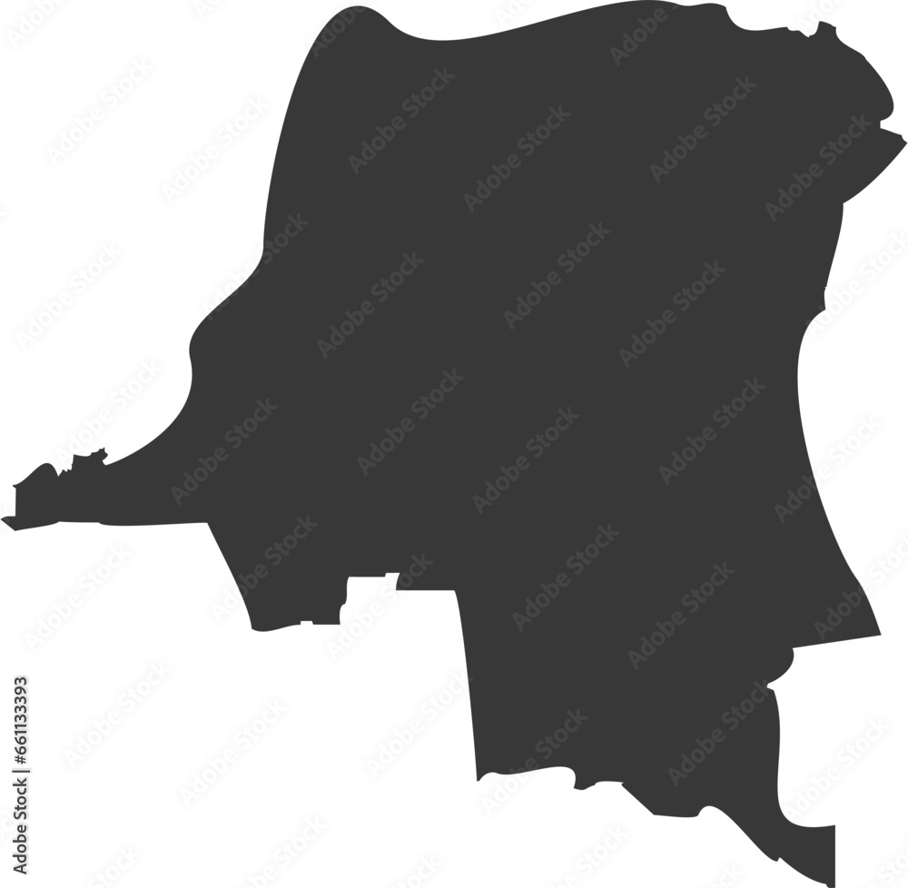 Congo Flat Icon pictogram symbol visual illustration