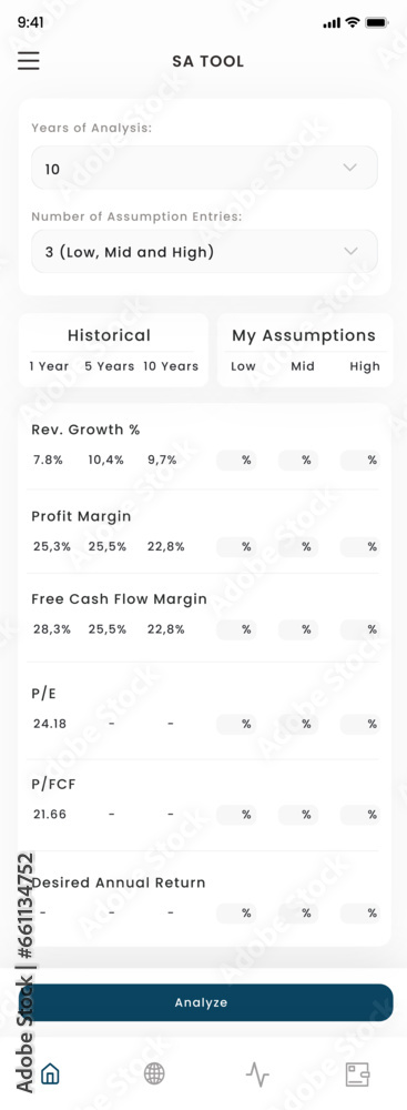 Financial statement, investing, economic, stock and Trading News and Retirement Calculator App Ui Kit Financial statement, investing, economic, stock and Trading News and Retirement Calculator App Ui Kit
