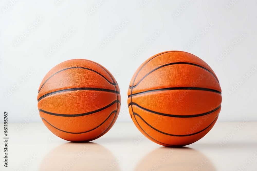 a basketball on a light background, a Basketball player. Sports banner. basketball at the hand of the player, basketball player closeup