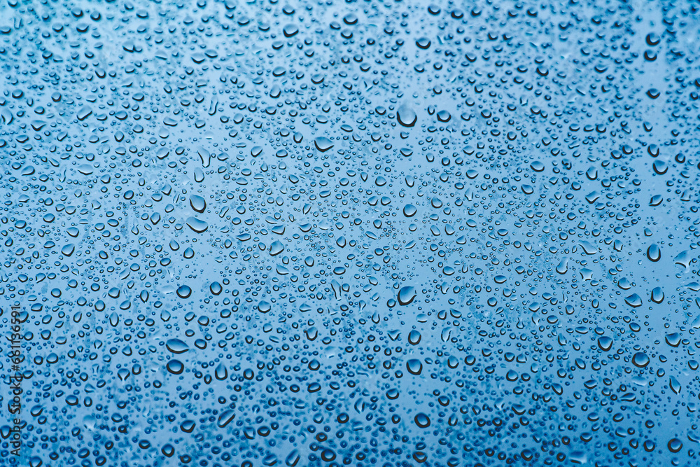 close up of water droplets on window close up of water droplets on window