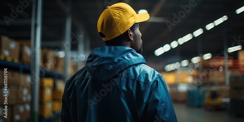warehouse worker finding products to ship to customers