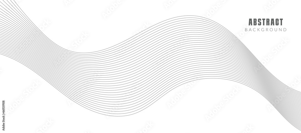 Abstract wave element for design. Digital frequency track equalizer. Stylized line art background. Vector illustration. Wave with lines created using blend tool. Curved wavy line, smooth stripe. Abstract wave element for design. Digital frequency track equalizer. Stylized line art background. Vector illustration. Wave with lines created using blend tool. Curved wavy line, smooth stripe.