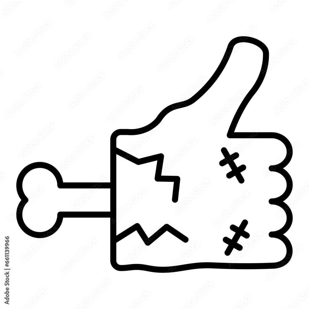 Obraz premium Hand Thumbs Up Icon